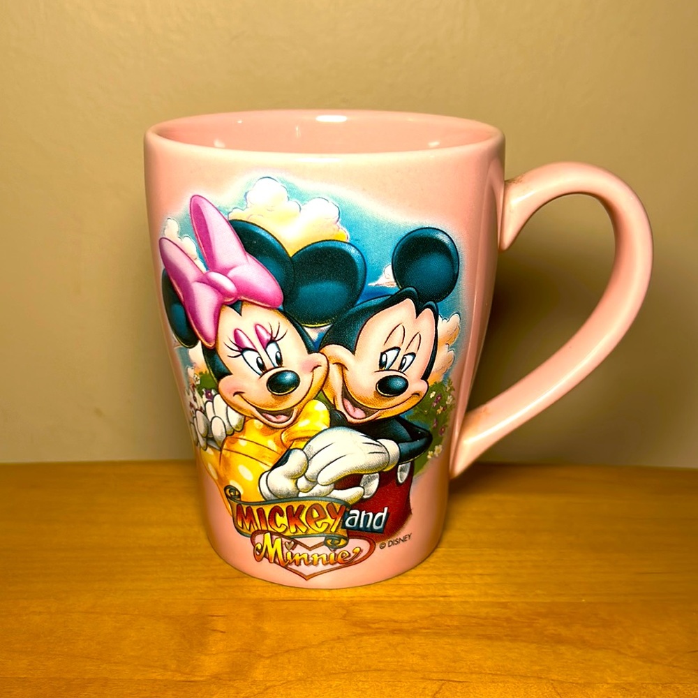 Mickey and Minnie Mug/ Pink